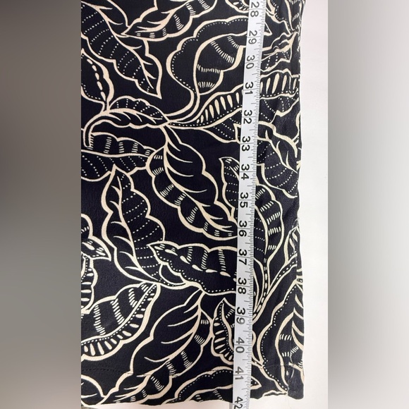 Mango Black and White Patterned Women's Trousers - Picture 11 of 11